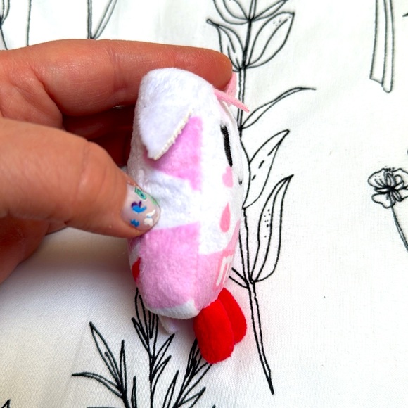 Tokidoki Strawberry Milk Plush Keychain EUC - Picture 4 of 5
